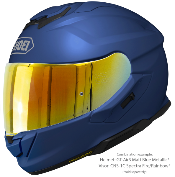 Casca integrala SHOEI GT-AIR3 Albastru mat metalic XXL-4