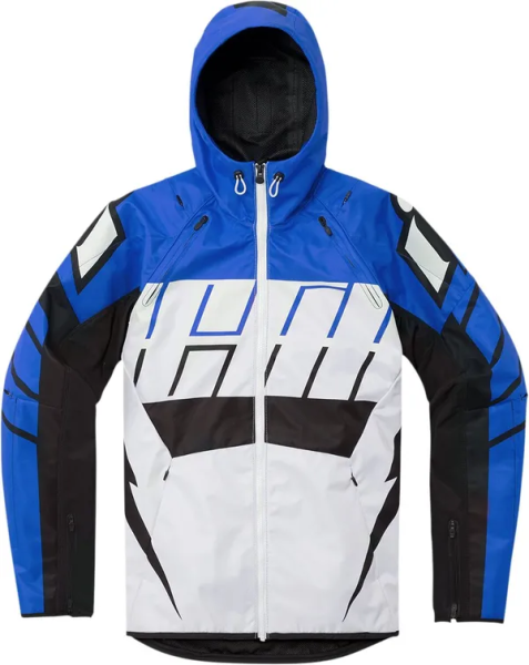 Geaca Textil Icon Airform Retro Blue/Black/White-10