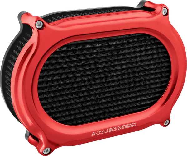 Stage 2 Oval Air Cleaner Kit Red, 1, nordicamoto.ro