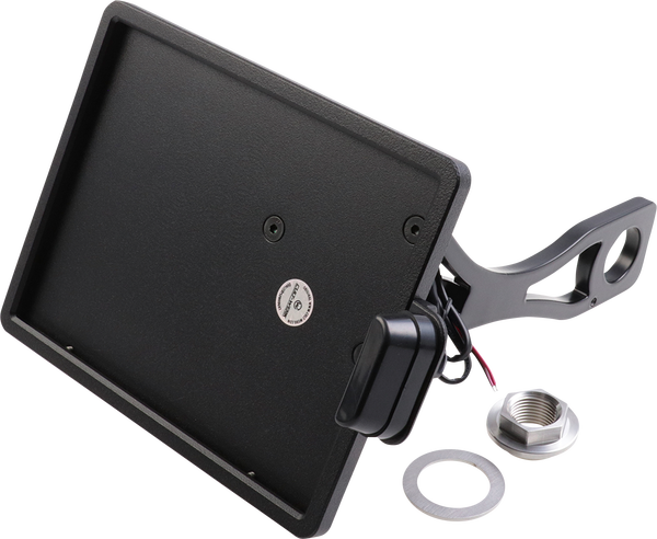 License Plate Black, 2, nordicamoto.ro