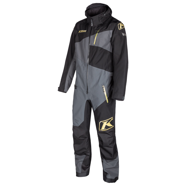 Combinezon Snow Klim Non-Insulated Ripsa Black/Metalic Gold-23