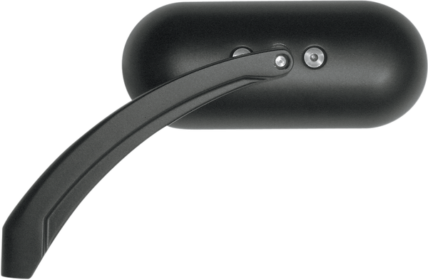 Oval Mirror Matte Black, 1, nordicamoto.ro