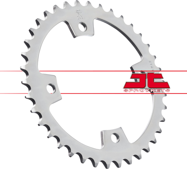 JT SPROCKETS Steel Rear Sprocket Natural -0