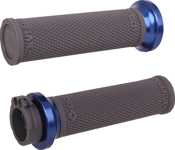 Ruffian Lock-on Street Grips Gray 