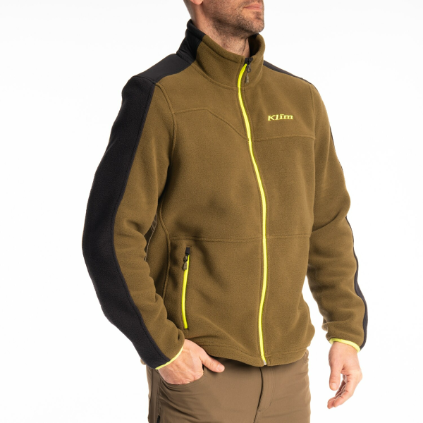 Geaca Snowmobil Klim Teton Crest Fleece Mid Layer Black-9