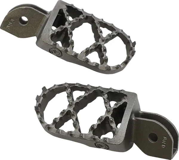 MOOSE RACING Pro Footpegs Silver -0