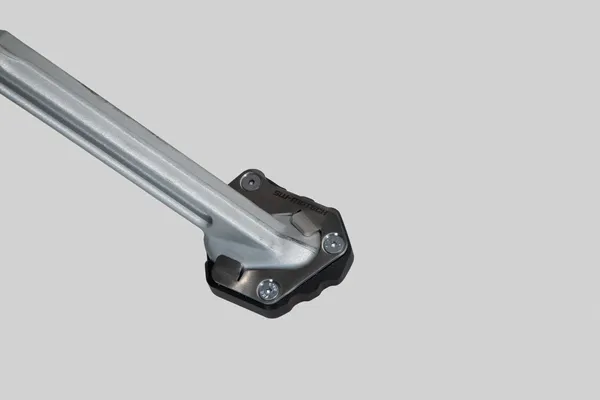 Sidestand Foot Extension Black, Silver-0
