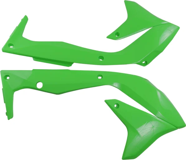 Carcase de înlocuire pentru radiatoare, verde, 1, nordicamoto.ro