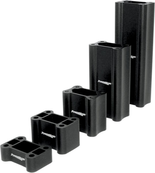 Universal Pivoting Handlebar Riser System Black, 1, nordicamoto.ro