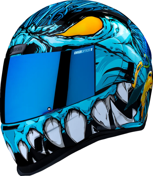 Casca Icon Airform Manik'rr Mips Green/Blue, 2, nordicamoto.ro