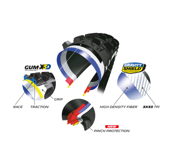 Wild Enduro Bicycle Tire Black-0