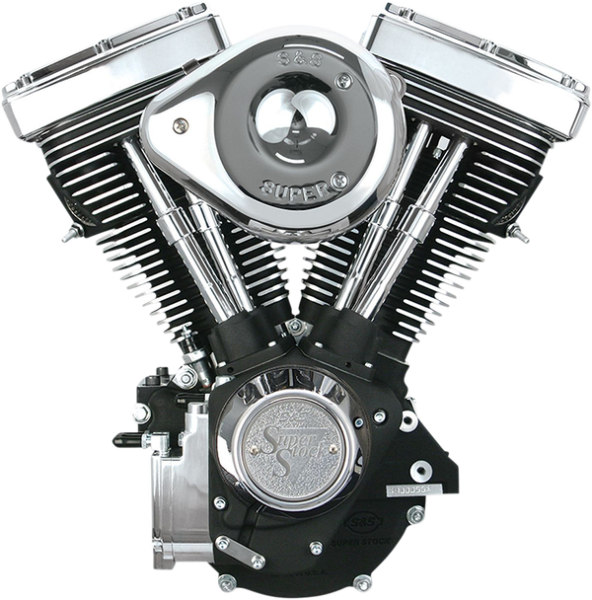 V80 Complete Assembled Engine Black, 1, nordicamoto.ro