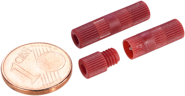 Cable Connectors Red, 1, nordicamoto.ro