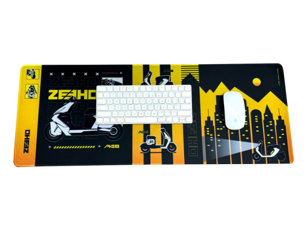 MOUSE PAD CFMOTO Zeeho LIFE AMPLIFIED – GALBEN/NEGRU, 5, nordicamoto.ro