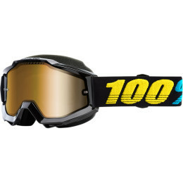 Ochelari 100% Accuri Snowmobil Black/Yellow/Teal
