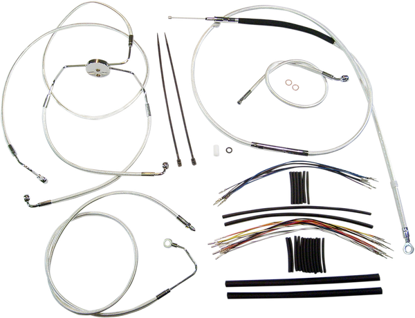 Sterling Chromite Ii® Designer Handlebar Installation Kit Silver, 1, nordicamoto.ro