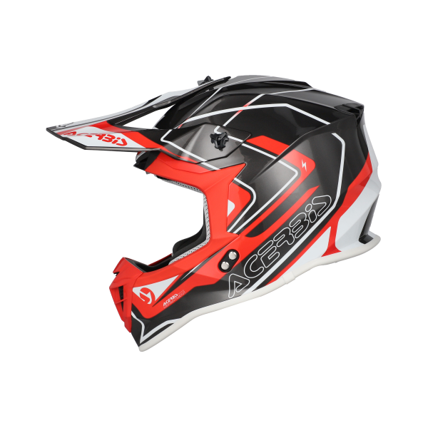 Casca Acerbis Linear 22-06 Gri/Rosu XXL-6