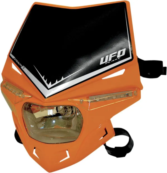 Two-piece Stealth Headlight System Orange-0