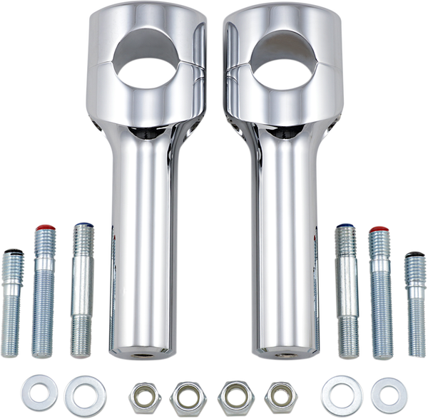 Big Buffalo Handlebar Riser Silver, 2, nordicamoto.ro
