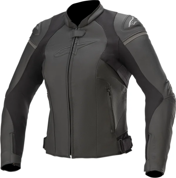 Women's Stella Gp Plus R V3 Leather Riding Jacket Black, 1, nordicamoto.ro
