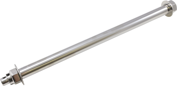 Rear Axle Kit Stainless Steel 12(r) X 3/4(r) Silver, 1, nordicamoto.ro