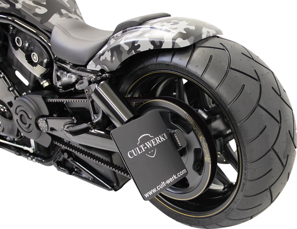 License Plate Black, 2, nordicamoto.ro