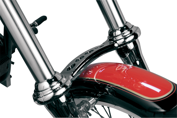 Chrome Billet Aluminum Fork Truss Chrome, 2, nordicamoto.ro