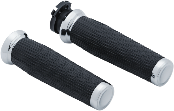 Thresher Handlebar Grips Black, 1, nordicamoto.ro