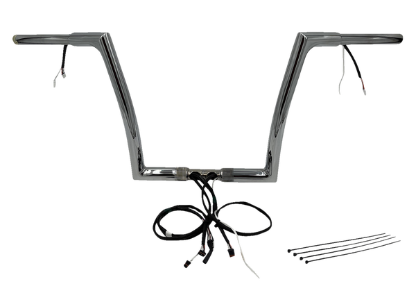 Plug & Play Ez Install 1-1/4(r) Flat Top Handlebar Kit Silver, 3, nordicamoto.ro