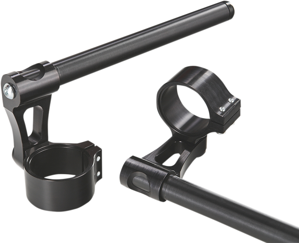 Raised Clip-on Handlebar Kit Black, 1, nordicamoto.ro
