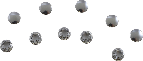 End Plugs Silver, 1, nordicamoto.ro