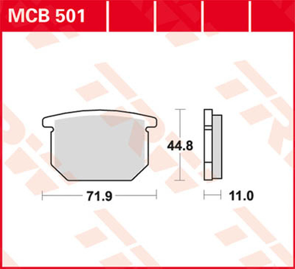 Plăcuțe de frână ceramice universale, 1, nordicamoto.ro