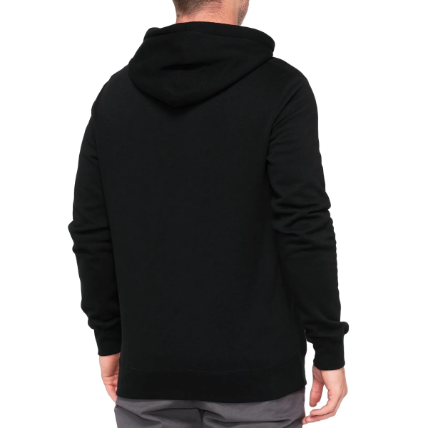 Hanorac 100% Official Fleece Zip-up Black-1