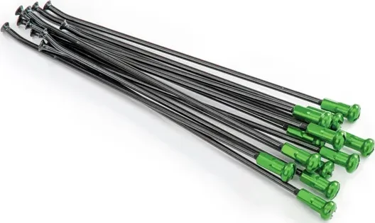 Spoke And Nipple Replacement Kit Black, Green