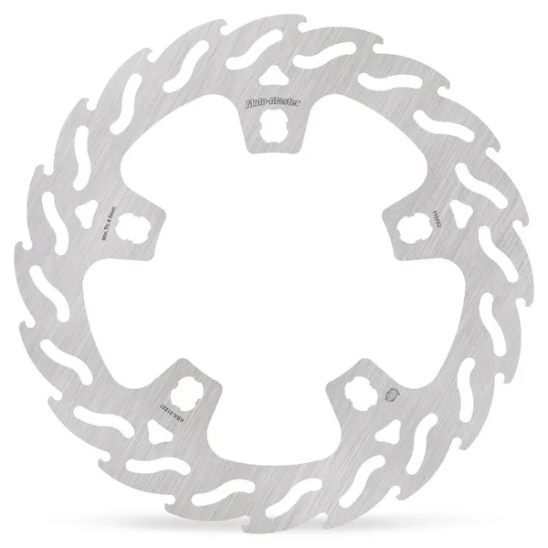 Flame Series Fixed Rotor Silver, Stainless Steel-0