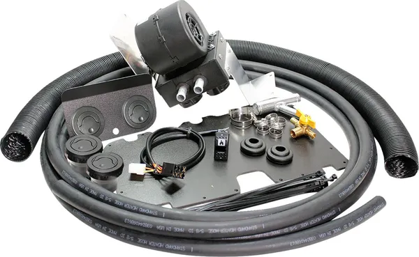 Utv Cab Heater Kit Black, 1, nordicamoto.ro