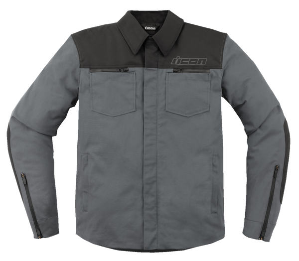 Geaca Icon Upstate Canvas Ce Gray-c7a27157bdc3ea67d96ea180db6c8640.webp
