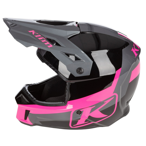 Casca Snowmobil Klim F3 ECE Elevate Black - Asphalt-35