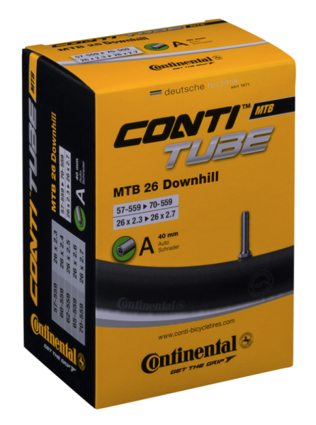 Contitube Mtb Bicycle Tube Black 