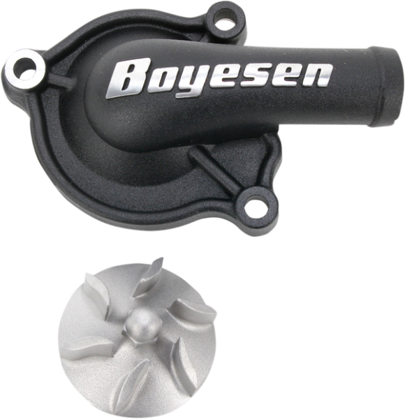 Supercooler Water Pump Cover And Impeller Kit Black, 1, nordicamoto.ro