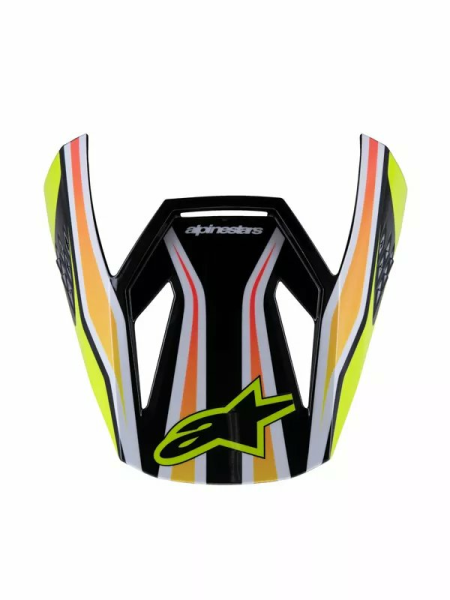 Viziera Casca Copii Alpinestars Sm3 Wurx Black/Blue/Yellow