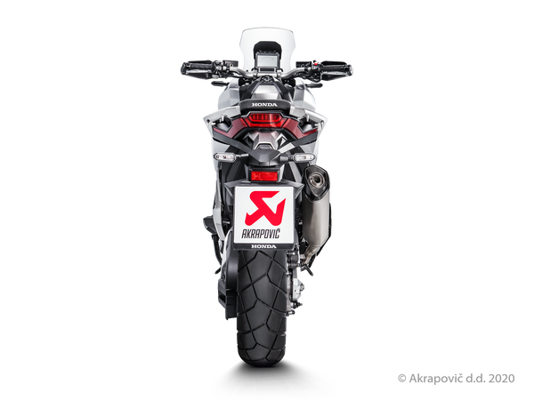 Slip-on Line Muffler Scooter Titanium Look -2