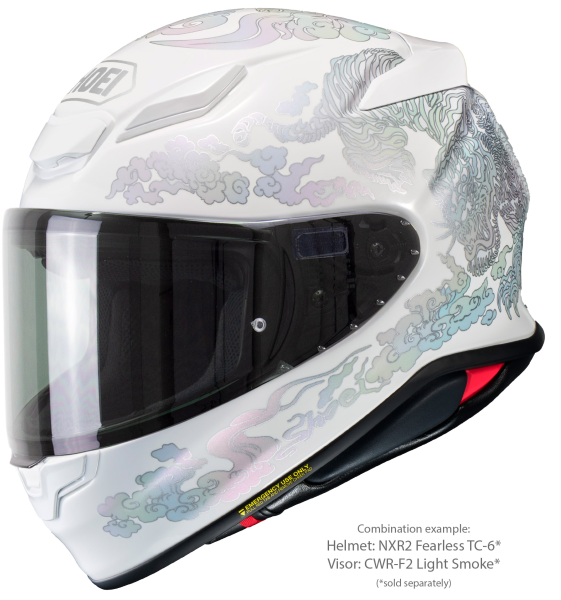 Casca integrala SHOEI NXR2 FEARLESS TC-6 Alb XXL-4