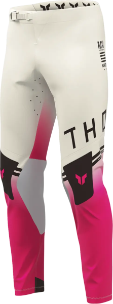 Pantaloni Thor Sportmode Geo Alb/Roz 38-3
