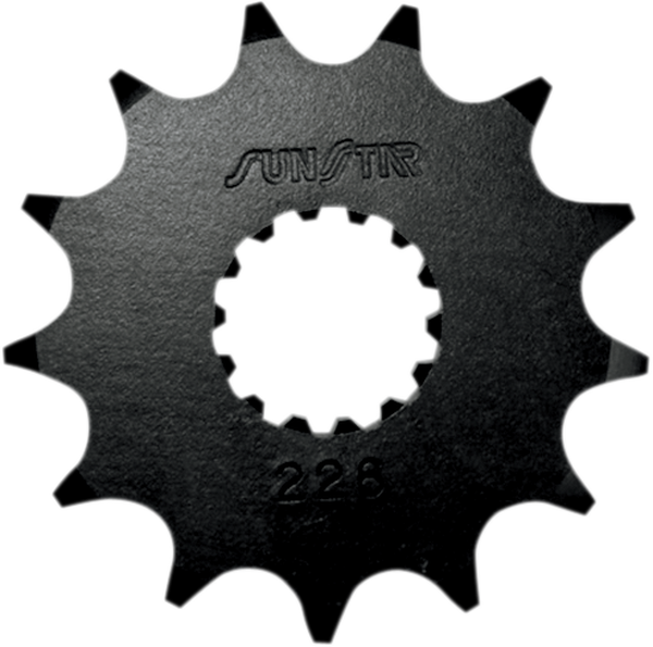 Pinion pentru arbore intermediar Powerdrive, negru, parkerizat, 1, nordicamoto.ro