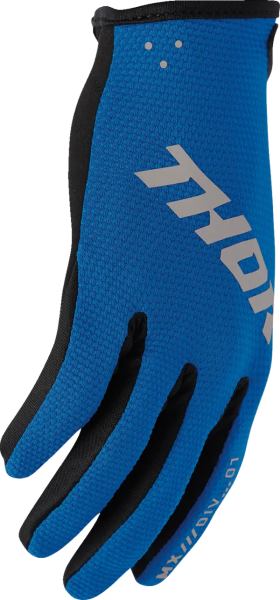 Youth Ridemode Static Gloves Blue -1