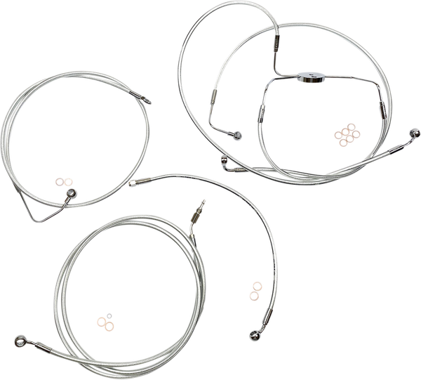 Sterling Chromite Ii® Designer Handlebar Installation Kit Silver, 1, nordicamoto.ro