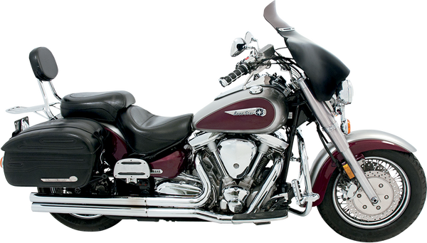 Slotted Stainless Steel Batwing Fairing Trim Chrome, Polished, 5, nordicamoto.ro