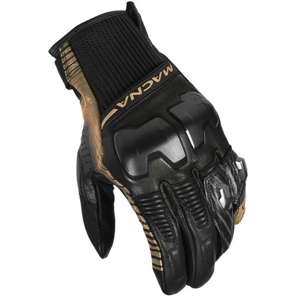Manusi de piele MACNA ULTRAXX S Negru/Rosu, 9, nordicamoto.ro