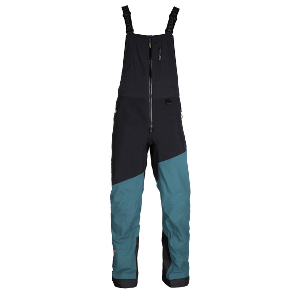 Pantaloni Snowmobil Klim Storm Bib Non-Insulated Negru/Gri Short L, 8, nordicamoto.ro
